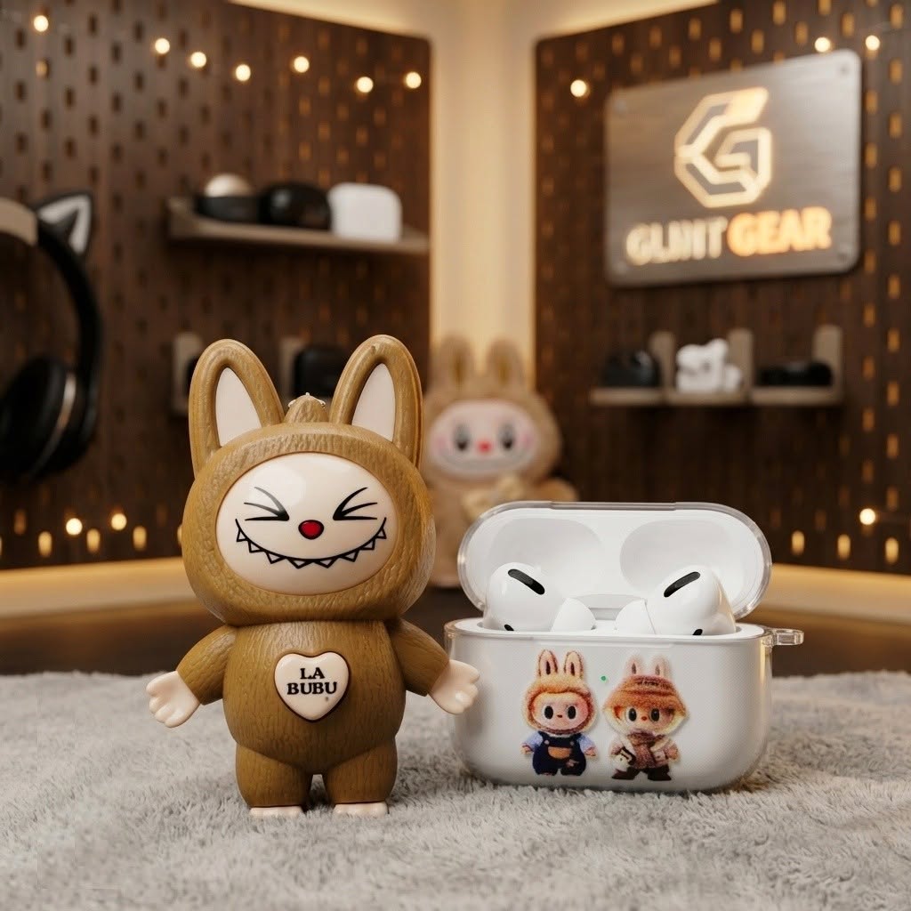 Labubu TWS with Doll Keychain Fashion GiftBox photo 2